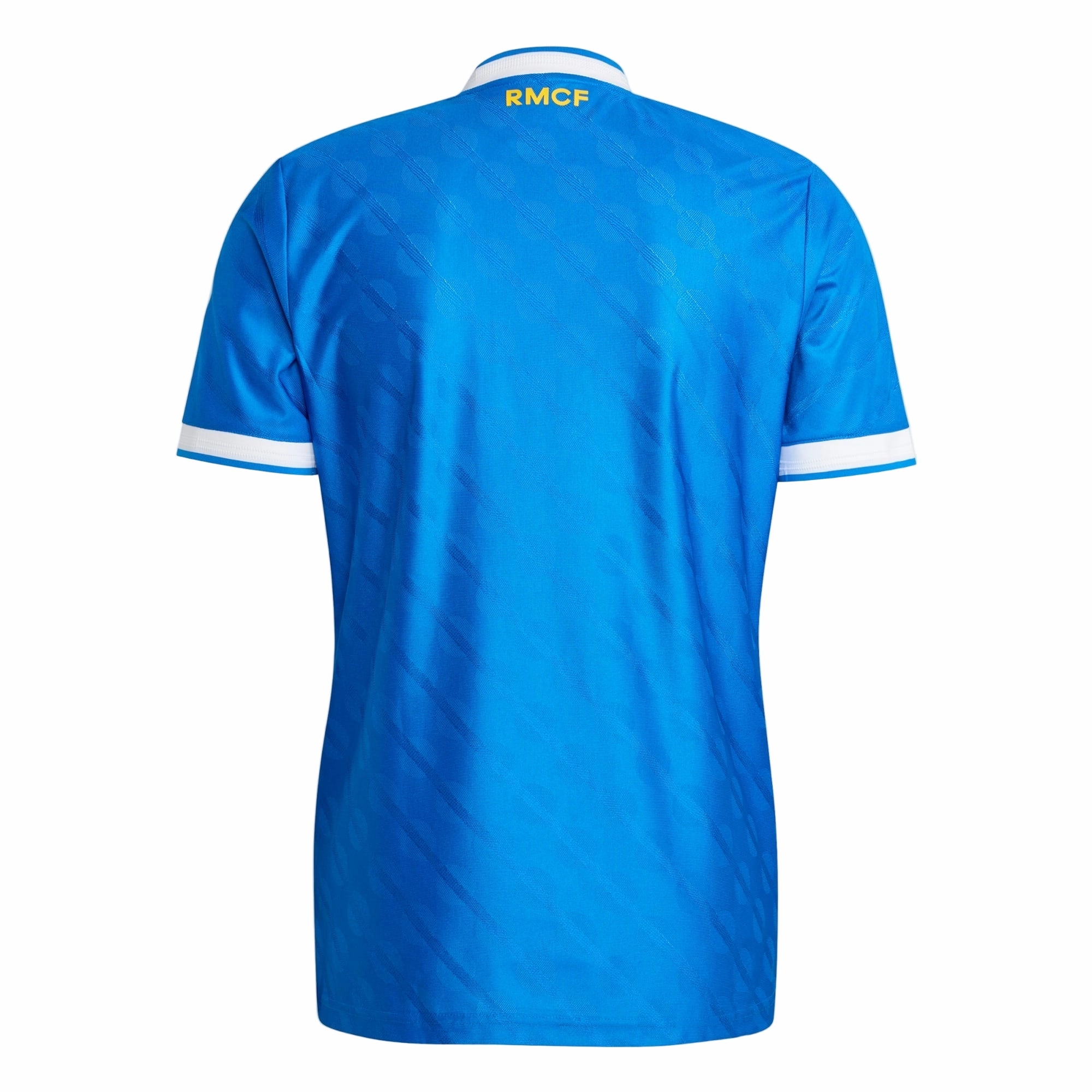 adidas Men's Real Madrid 25/26 Authentic Third Jersey (Blue) Comfort Collar Design High Flexibility