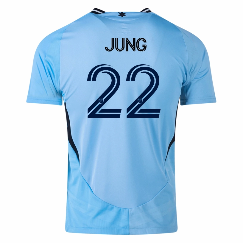 adidas Minnesota United Authentic Hoyeon Jung Away Jersey 25/26 (Zenith Blue) Free Motion Zero Slip Inner Layer