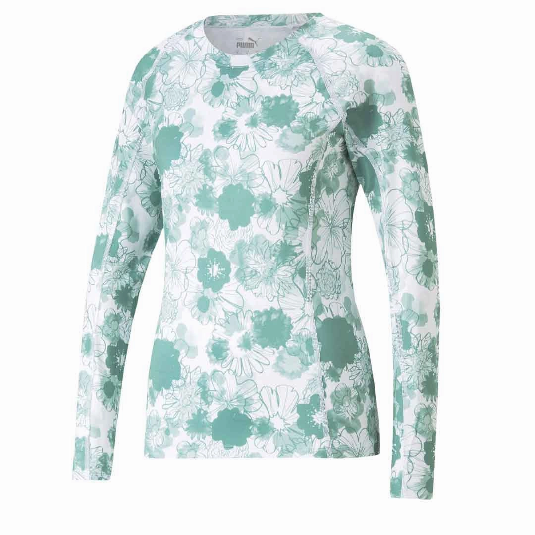 Puma - Women's YouV Lillypad Long Sleeve T-Shirt (539032 02) Moisture Wicking Technology