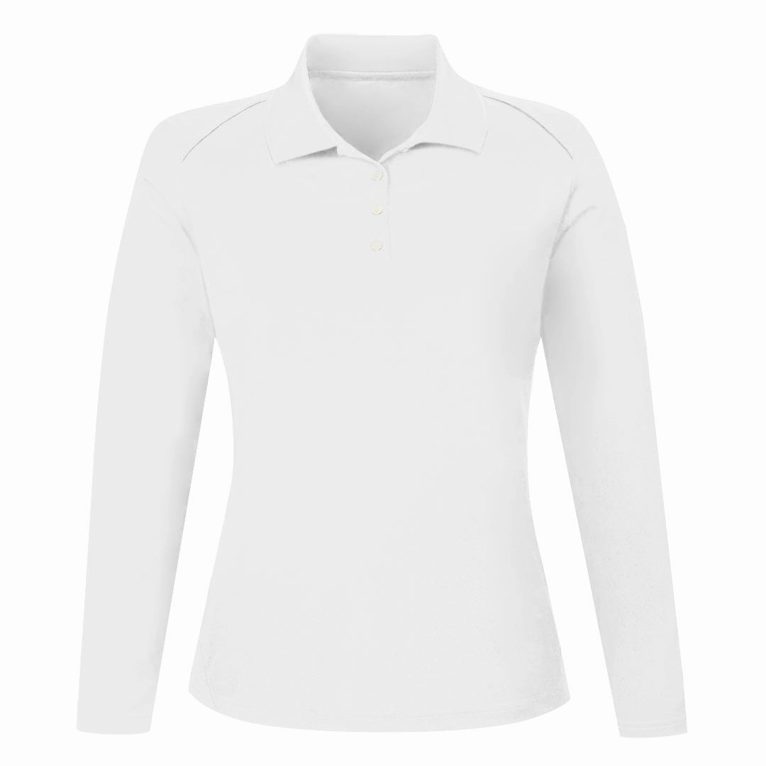 Extreme - Women's Eperformance Long Sleeve Polo (75111 701) Strong Fabric Flexible Apparel
