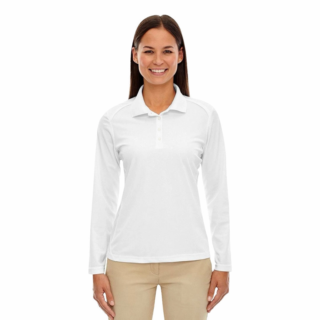 Extreme - Women's Eperformance Long Sleeve Polo (75111 701) On The Go Tear Resistant Fabric