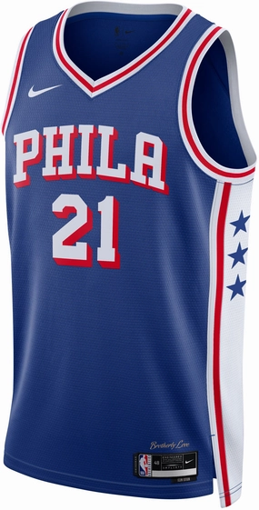 Training Flex Men's NBA Philadelphia 76ers James Harden 2023/24 Icon Edition Swingman Jersey