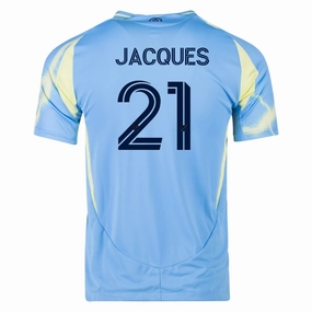 Impact Fit adidas Philadelphia Union Danley Jean Jacques Authentic Away Jersey 25/26 (Blue/Yellow)