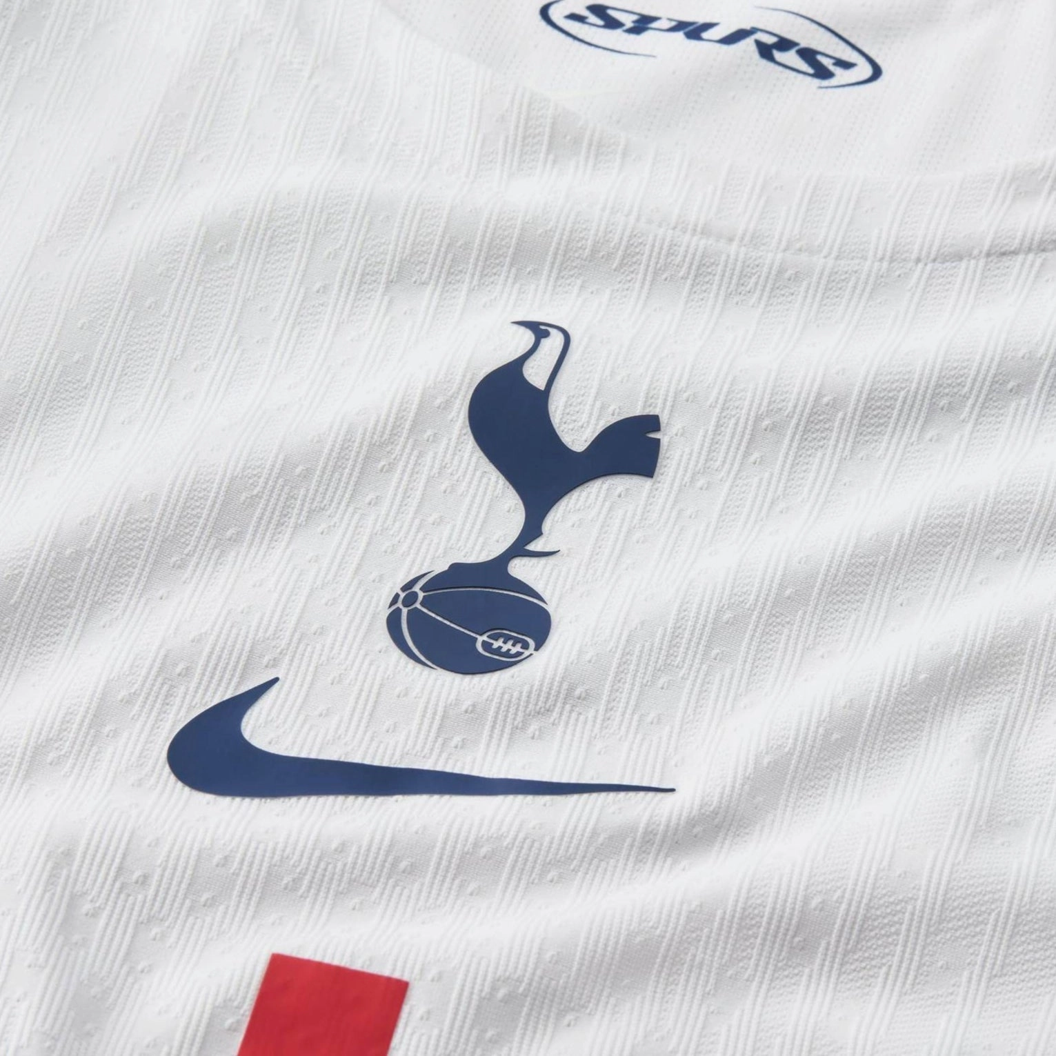 Nike Tottenham Hotspurs Home Authentic 25/26 Jersey (White/Iron/Binary Blue) Light Training Quick Release Moisture Transfer