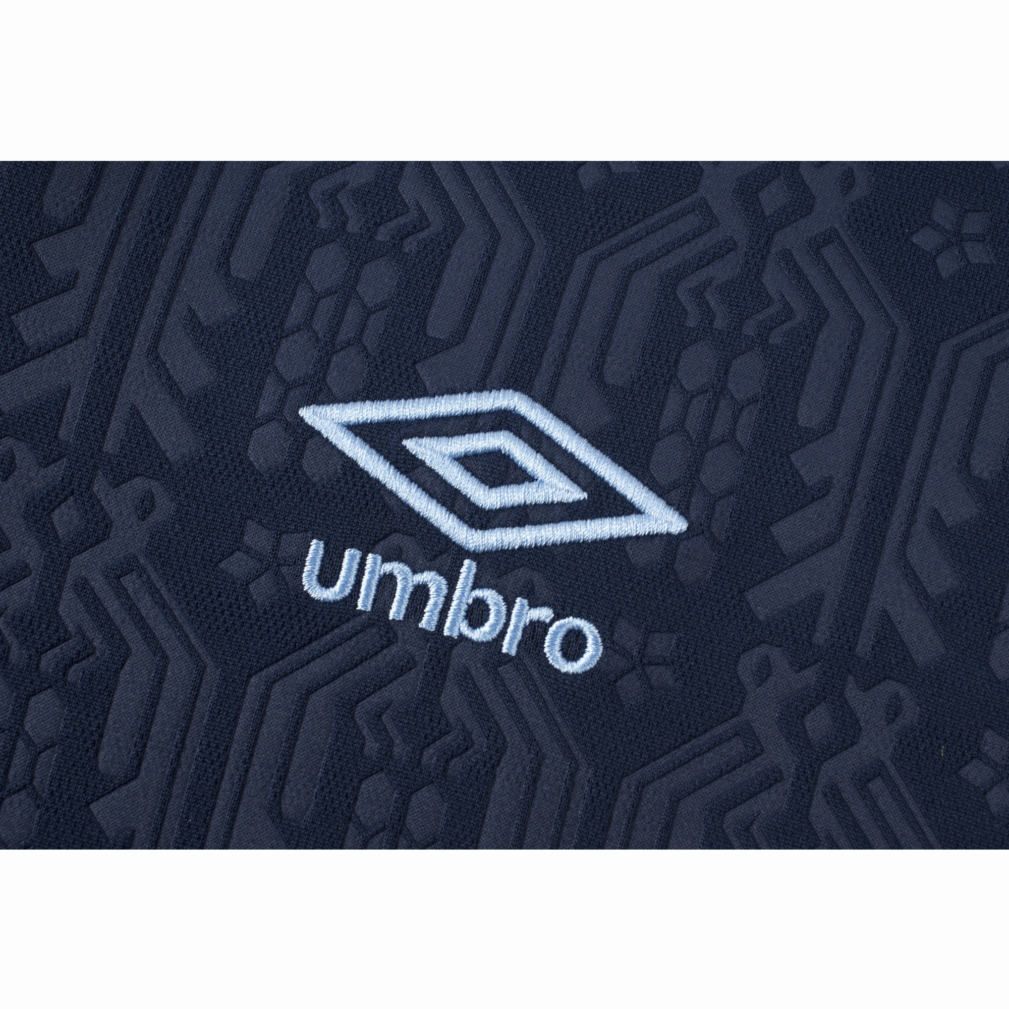 Umbro Guatemala Long Sleeve Away Jersey 25/26 (Navy) Double Stitched Edging