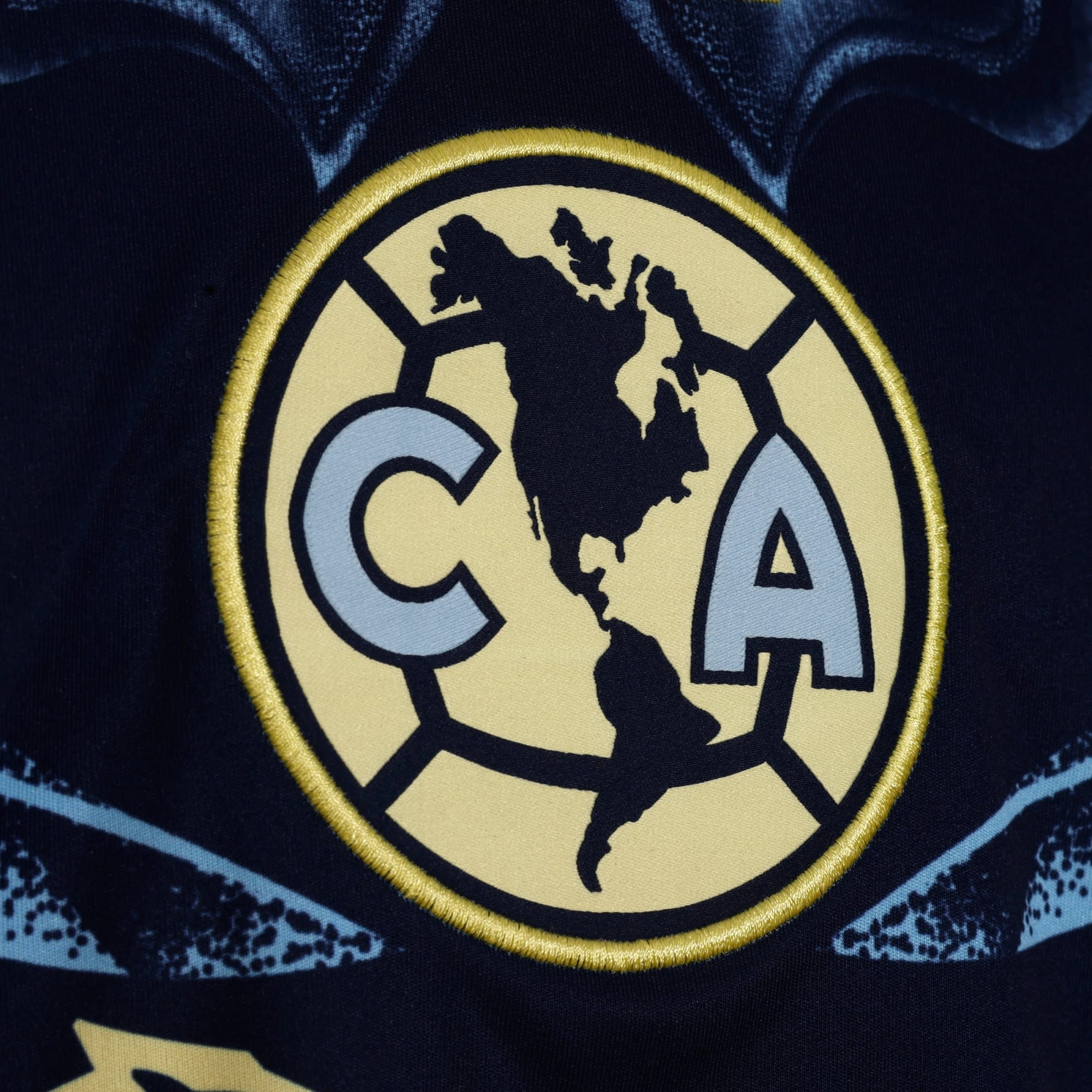 adidas K. Alvarez Club Am??rica 25/26 Away Long Sleeve Jersey (Blue) Reinforced Shoulder Seams