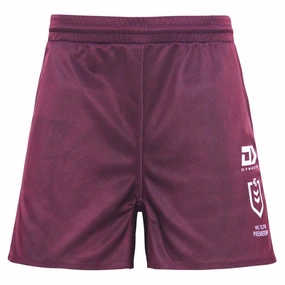 Men's NRL Manly Warringah Sea Eagles 2025 Players Away Shorts Non Restrictive Mobility Cut