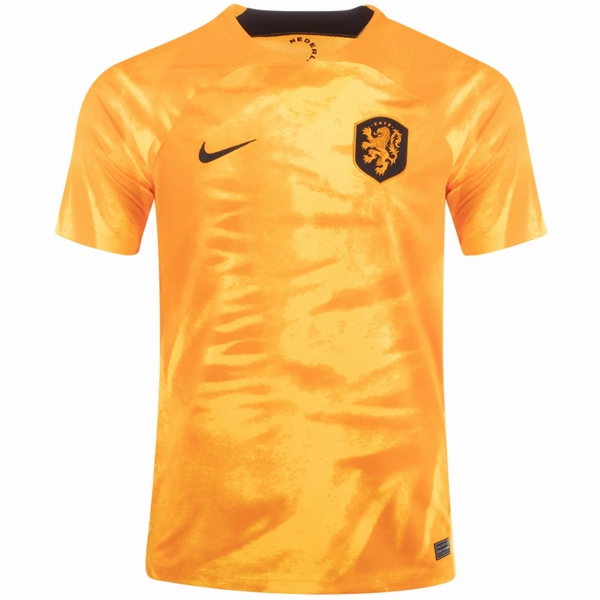 Nike Netherlands Home Jersey 22/23 (Laser Orange/Black) Game mode
