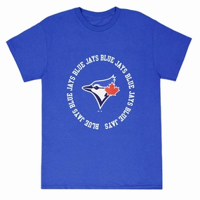 Non Chafing Seam Finish MLB - Men's Toronto Blue Jays Together T-Shirt (XVML0B8MSC1A1PB 40BLU)
