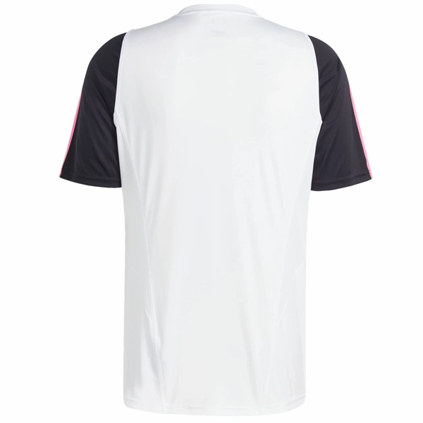 adidas Juventus Training Jersey 23/24 (White/Black/Pink) Hypoallergenic fabric Airy material