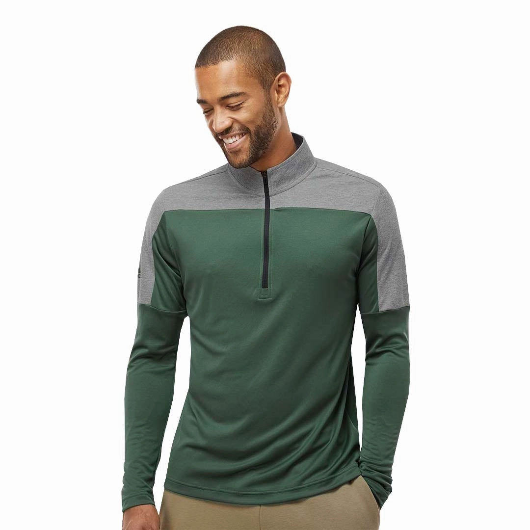 Race Ready adidas - Men's Ultimate365 Lightweight 1/4 Zip Pullover (HI0793)