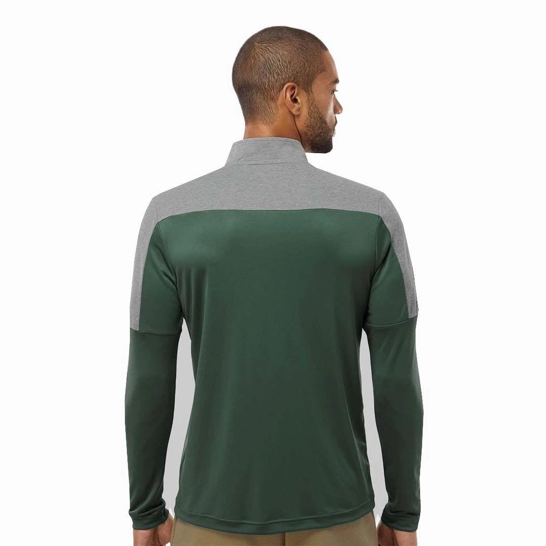 Zero Chafe Technology Breathable Design adidas - Men's Ultimate365 Lightweight 1/4 Zip Pullover (HI0793)