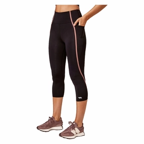 Cycling Trip Minimalist Style Women's Ab Waisted Define 3/4 21 Inch Tights