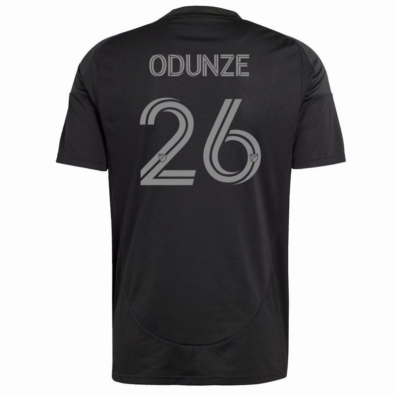 Reinforced Hemlines adidas Chituru Odunze Charlotte FC Away Jersey 25/26 (Black)