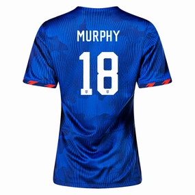 Anti Static Treatment Nike Womens United States Casey Murphy 4 Star Away Jersey 23/24 w/ 2019 World Cup Champion Patch (Hyper Royal/Loyal Blue)