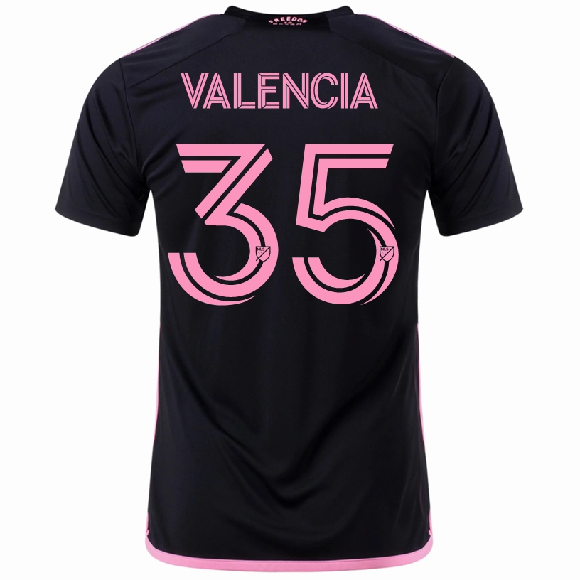 Reinforced Stress Point Stitching Quick Comfort adidas Felipe Valencia Inter Miami Away Jersey 23/24 (Black/True Pink)