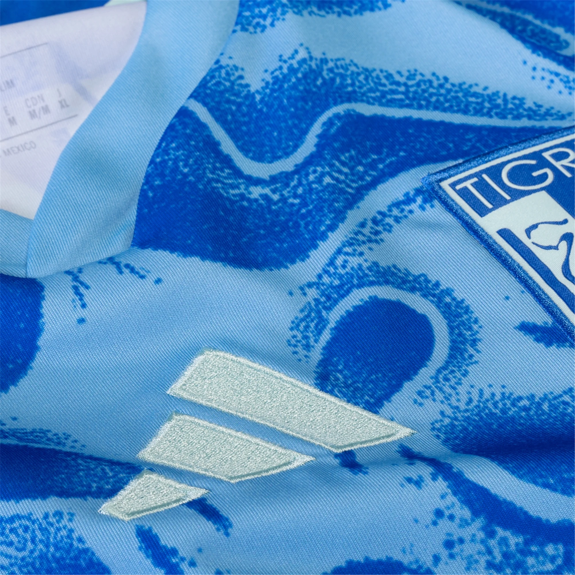 Sustainable Dye Method adidas Tigres Away Jersey 25/26 (Blue/Aqua)
