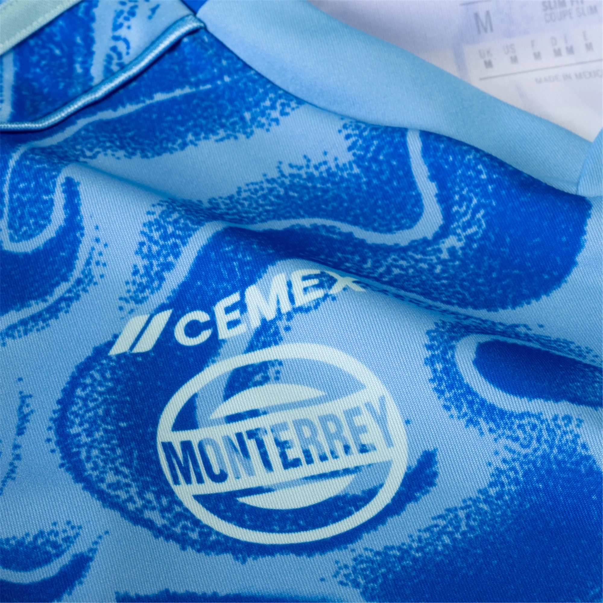adidas Tigres Away Jersey 25/26 (Blue/Aqua) Hybrid Fabric Blends Gym Wear