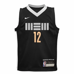 Junior's NBA Memphis Grizzlies Ja Morant 2023/24 City Edition Swingman Jersey Agile Fit Flexible Apparel