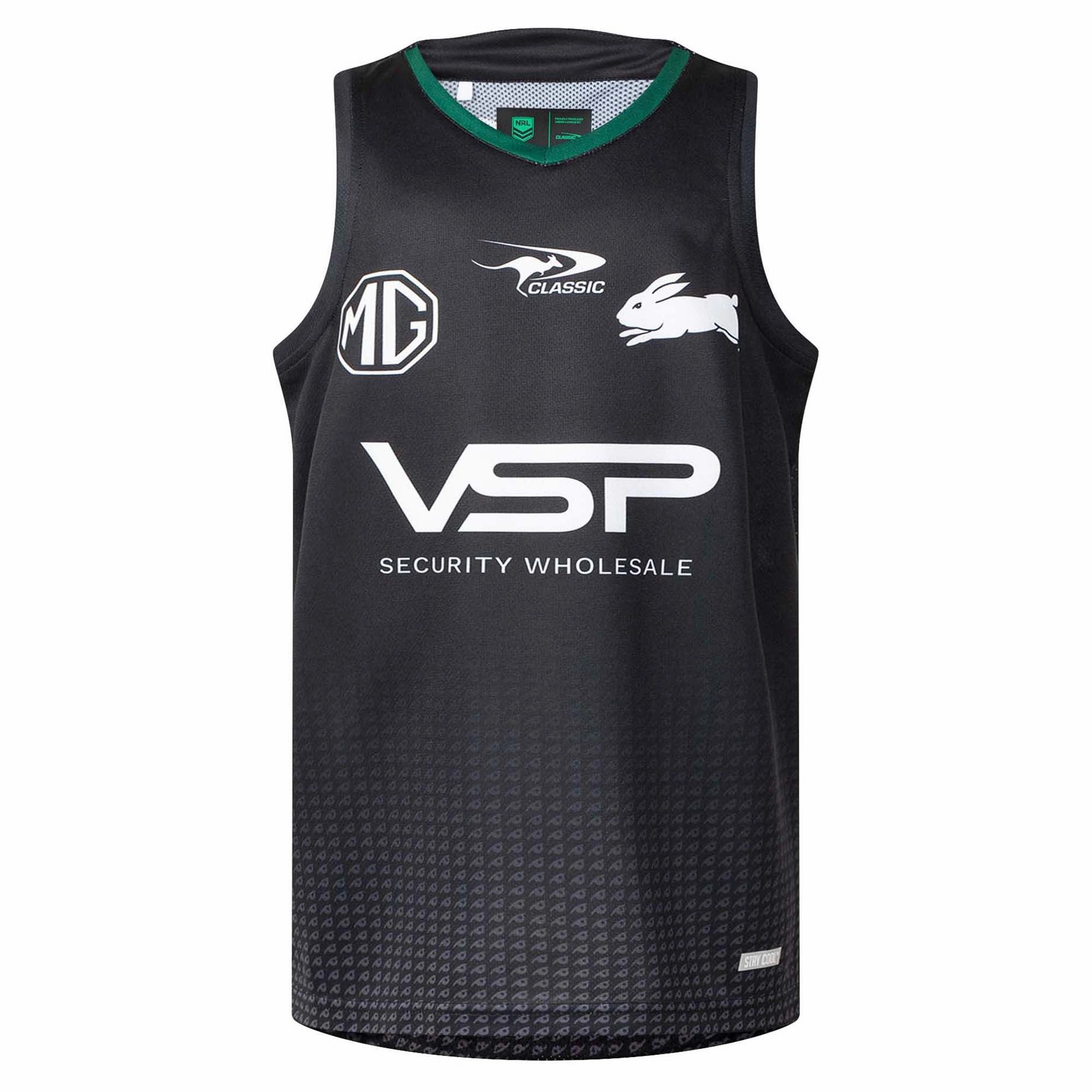 Form Focus Junior's NRL South Sydney Rabbitohs 2025 Pro Training Singlet