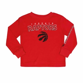 NBA - Kids' (Infant & Toddler) Toronto Raptors Long Sleeve T-Shirt (HK2I2HC9P RAP) Effortless Style