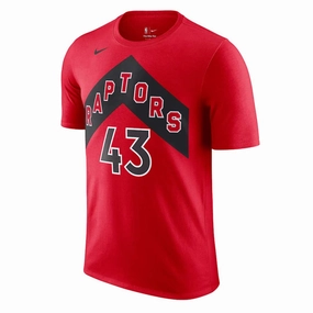 NBA - Kids' (Junior) Toronto Raptors Pascal Siakam T-Shirt (HZ2B7BCMW RAPPS) Soft Layers Temperature Control Weave