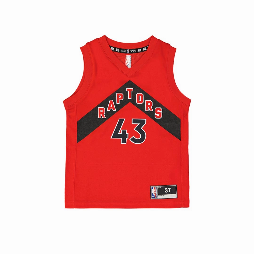 NBA - Kids' (Toddler) Toronto Raptors Pascal Siakam Jersey (HK2T1B2RP RAPPS) Double Layered Hem Thermal Conductive Yarn
