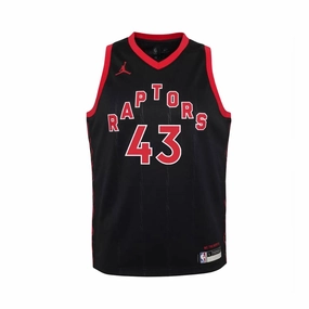 Yarn Dye Pattern Mesh Detail NBA - Kids' (Toddler) Toronto Raptors Pascal Siakam Statement Jersey (HY2T1BW2P RAPPS)