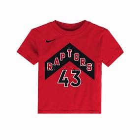 Endurance Fit Wrinkle resistant fabric NBA - Kids' (Toddler) Toronto Raptors Pascal Siakam T-Shirt (HZ2T1BCMW RAPPS)