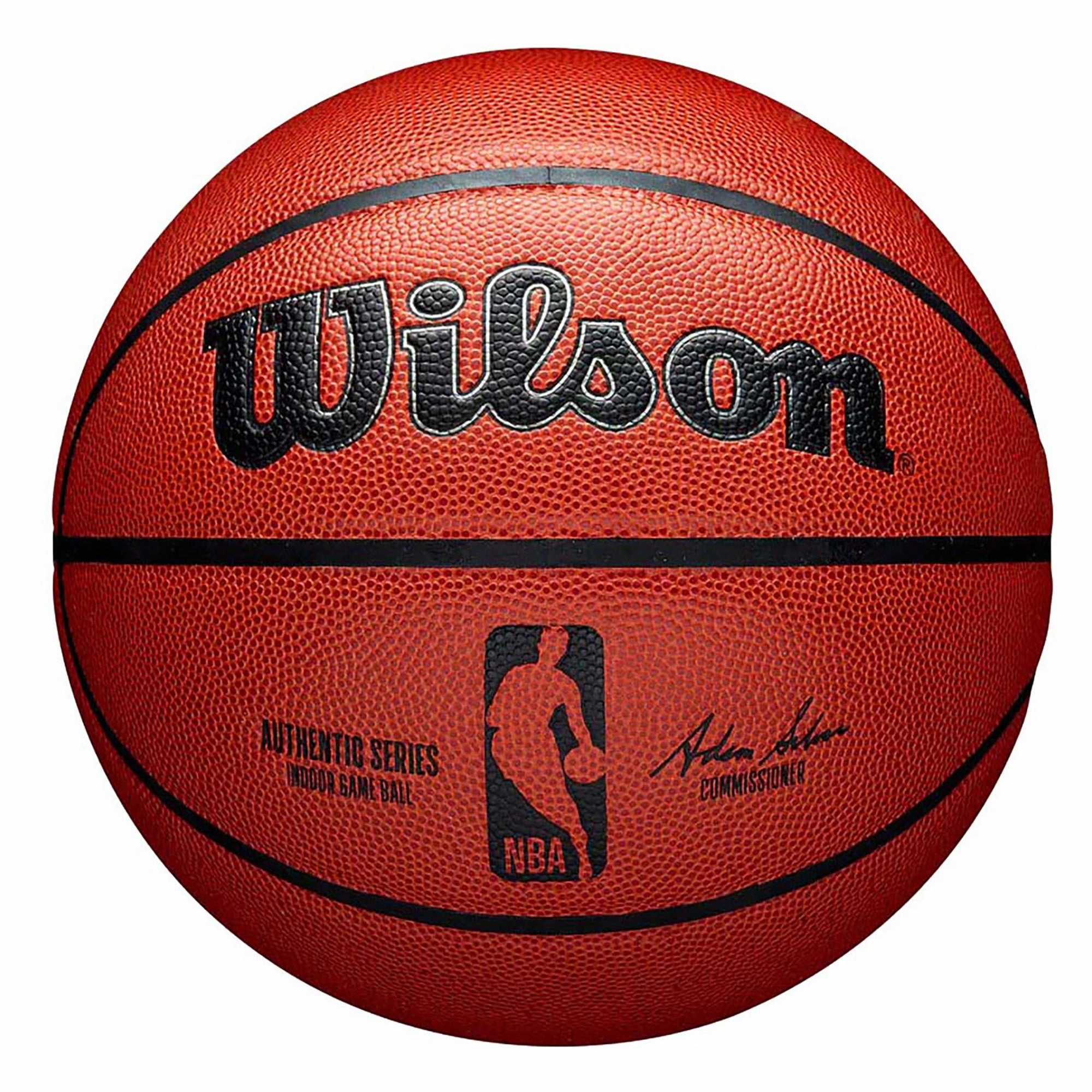 NBA Authentic Series Indoor Game Basketball (Size 5) Active Motion Slim Silhouette