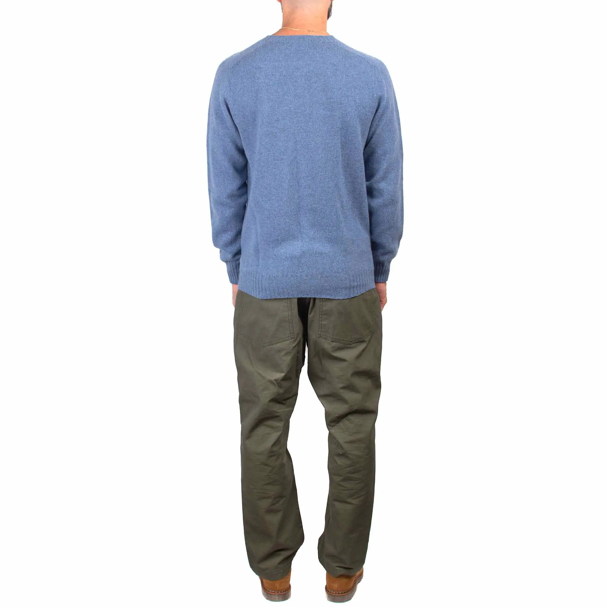 Lost & Found Lambswool Sweater Blue Magic Simple Wear