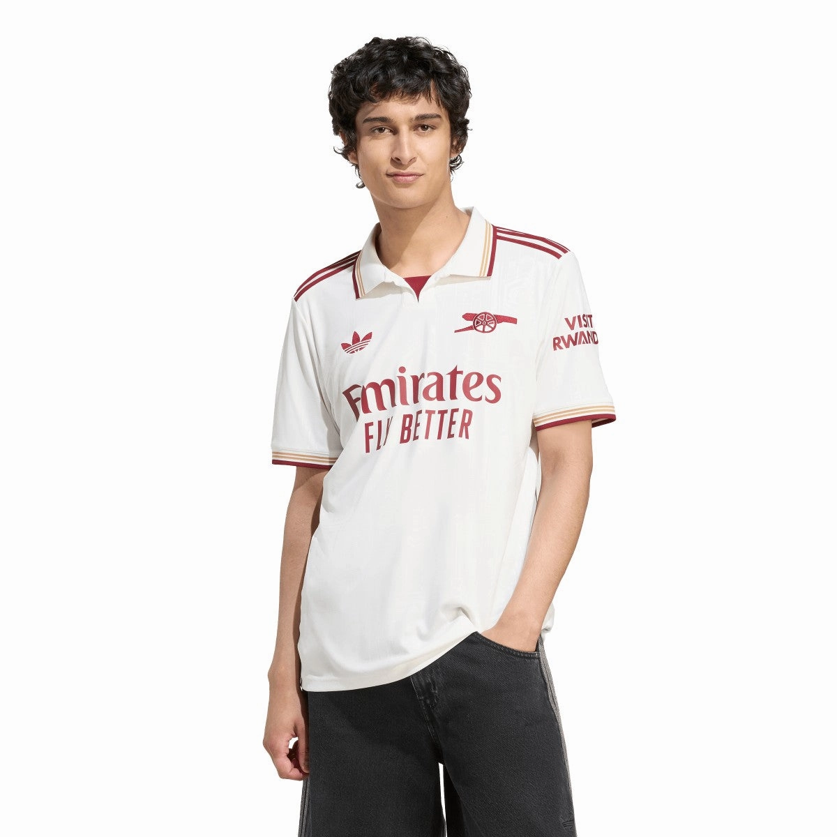 Arsenal FC 3rd Short Sleeve Jersey Moisture Wicking Fabric All Sport Fit