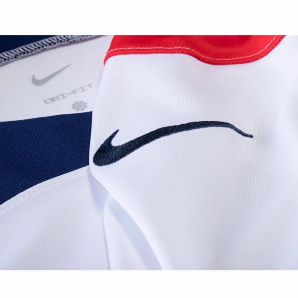 Nike United States Tyler Adams Home Long Sleeve Jersey 22/23 (White/Loyal Blue) Warm Up