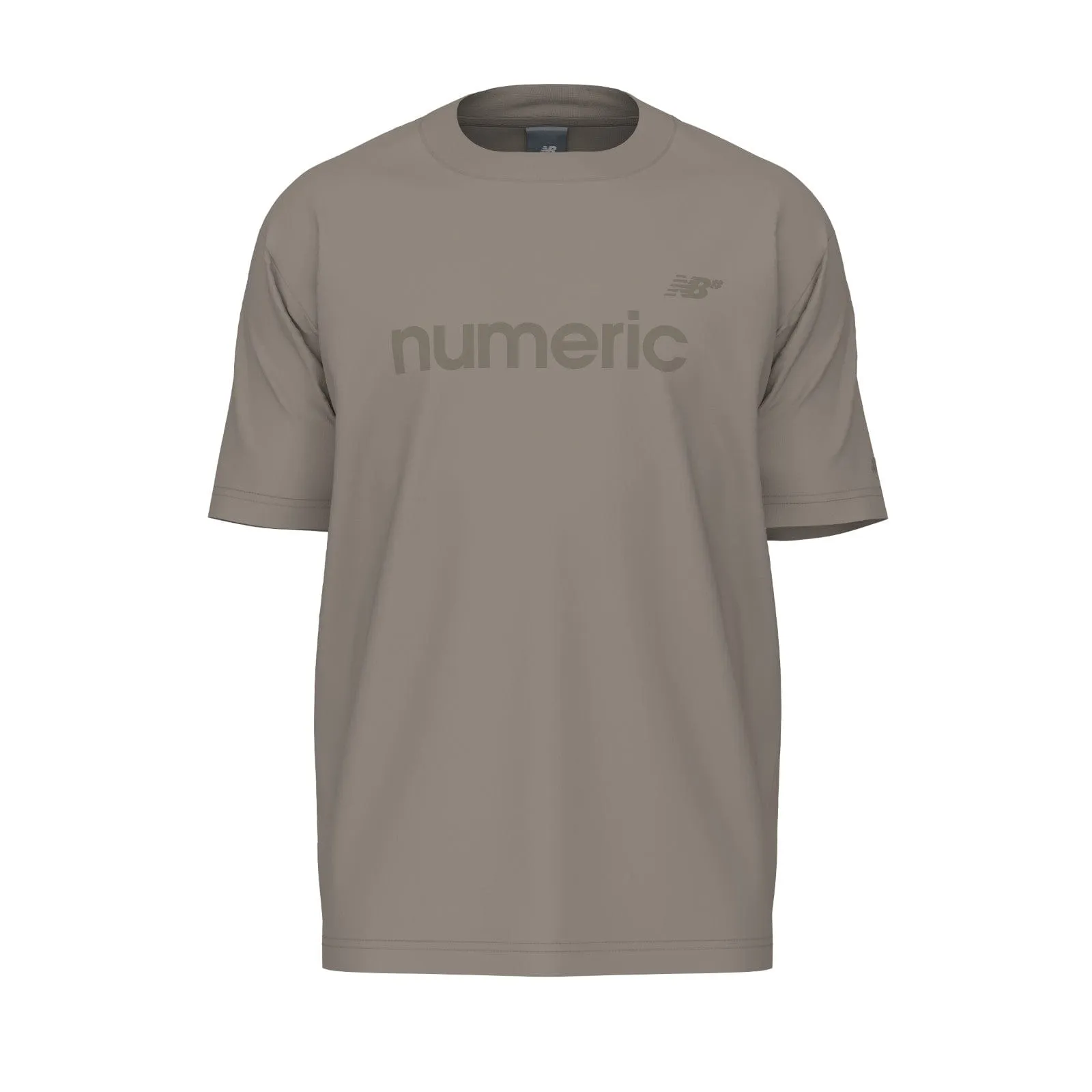 Everyday Fashion New Balance Numeric Athletic Cotton Tee - Arid Stone