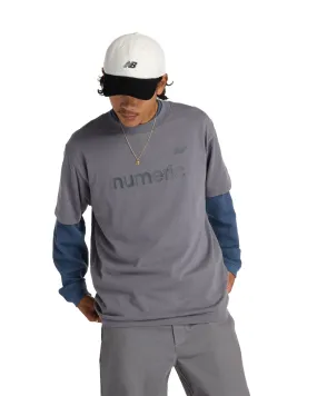 New Balance Numeric Athletic Cotton Tee - Castle Rock Work Mix Handmade Fit