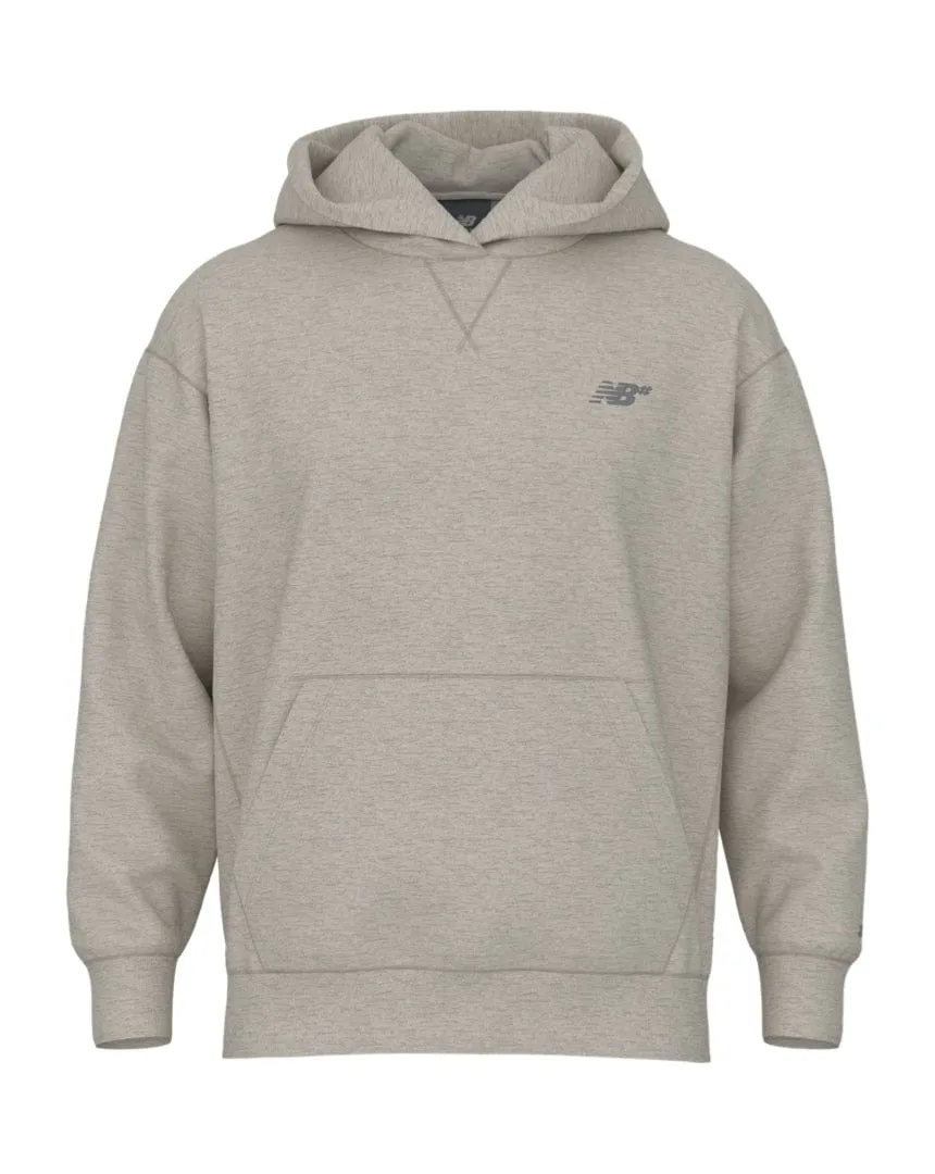New Balance Numeric Athletic French Terry Hoodie - Oatmeal Heather AllDayComfort Night Out