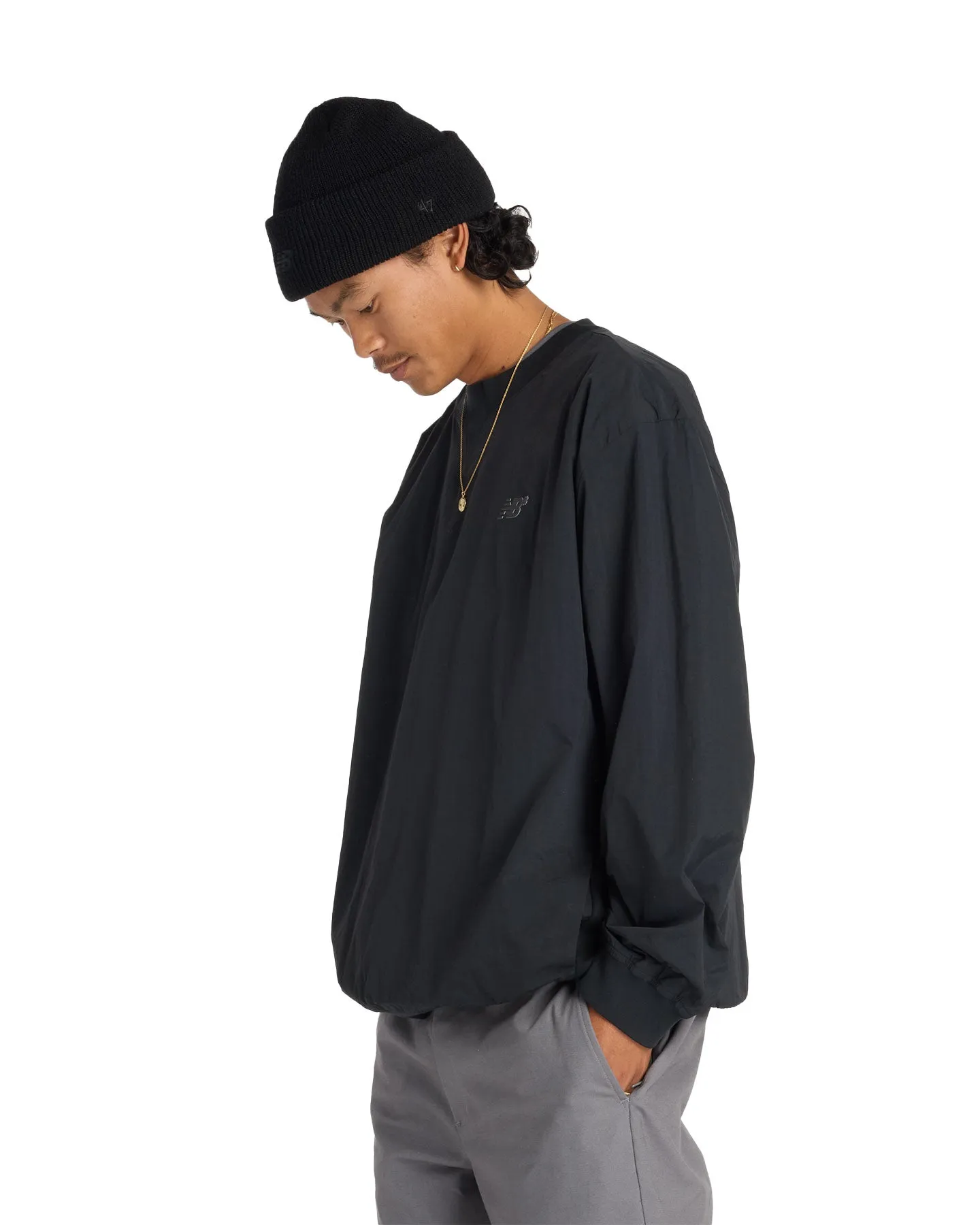 New Balance Numeric Woven Crew - Black Code Soul Office Mood