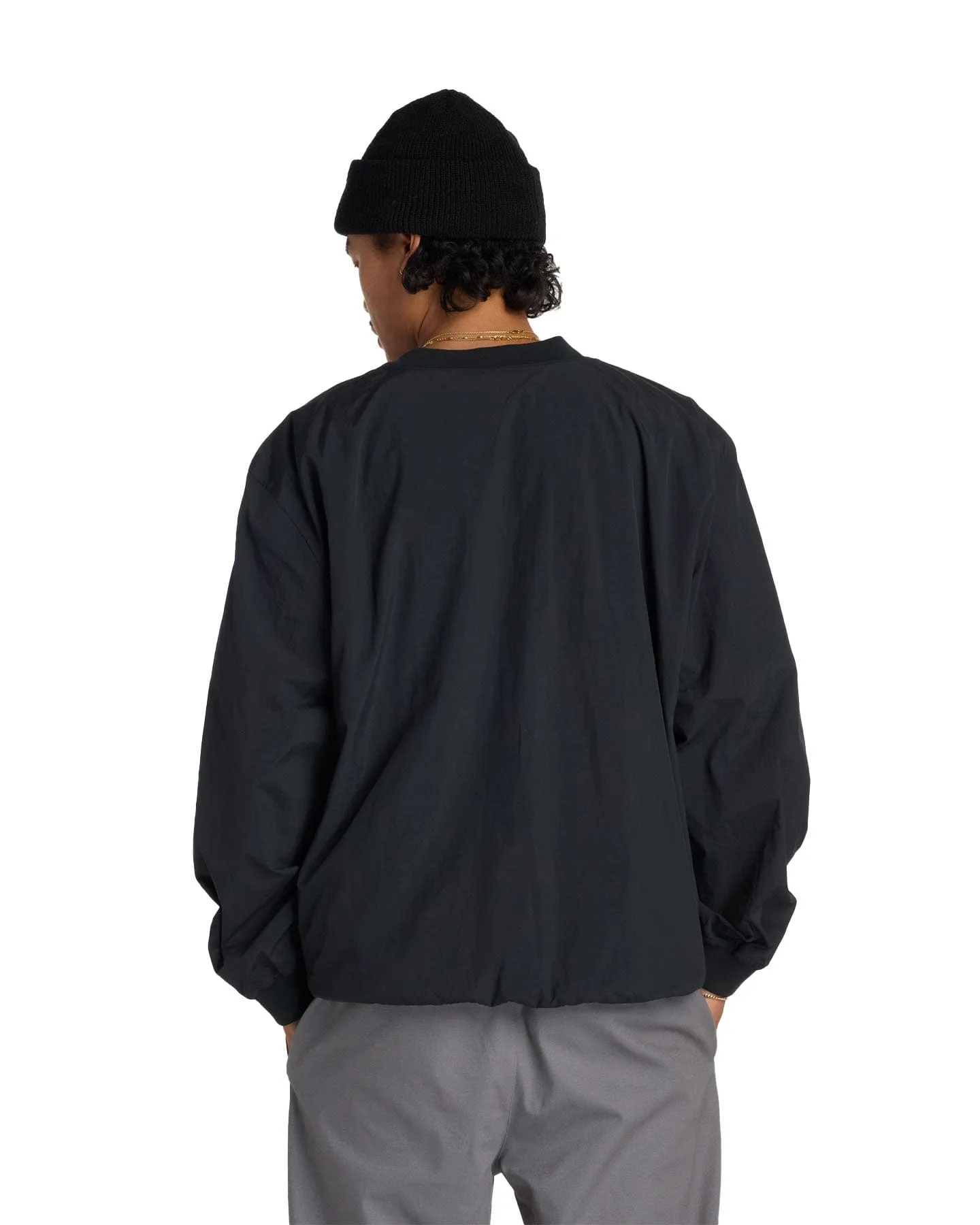 London Edge NonChafe New Balance Numeric Woven Crew - Black