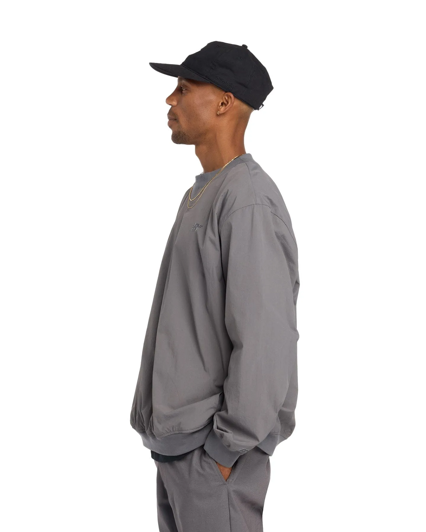 New Balance Numeric Woven Crew - Castlerock ElasticFree Cuffs