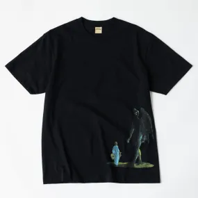 Animal Print New Path To The Waterfall Tee (Black)