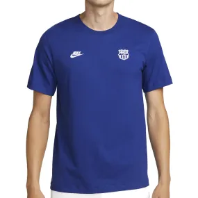 Versatile Layering Smart Fit Nike Barcelona Essential T-Shirt 23/24 (Deep Royal Blue)