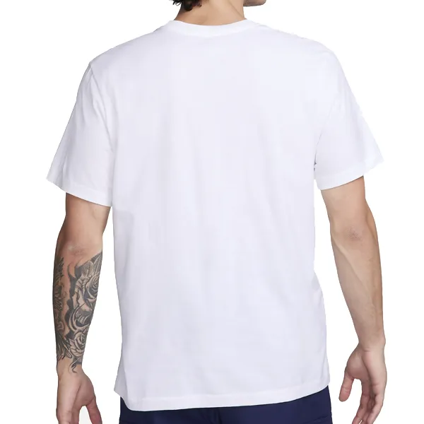 Sublimation Resistant Fabric Nike Barcelona Swoosh T-Shirt 23/24 (White)