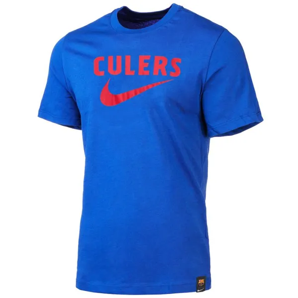 casual outing Nike Barcelona Swoosh T-Shirt (Signal Blue/Red)