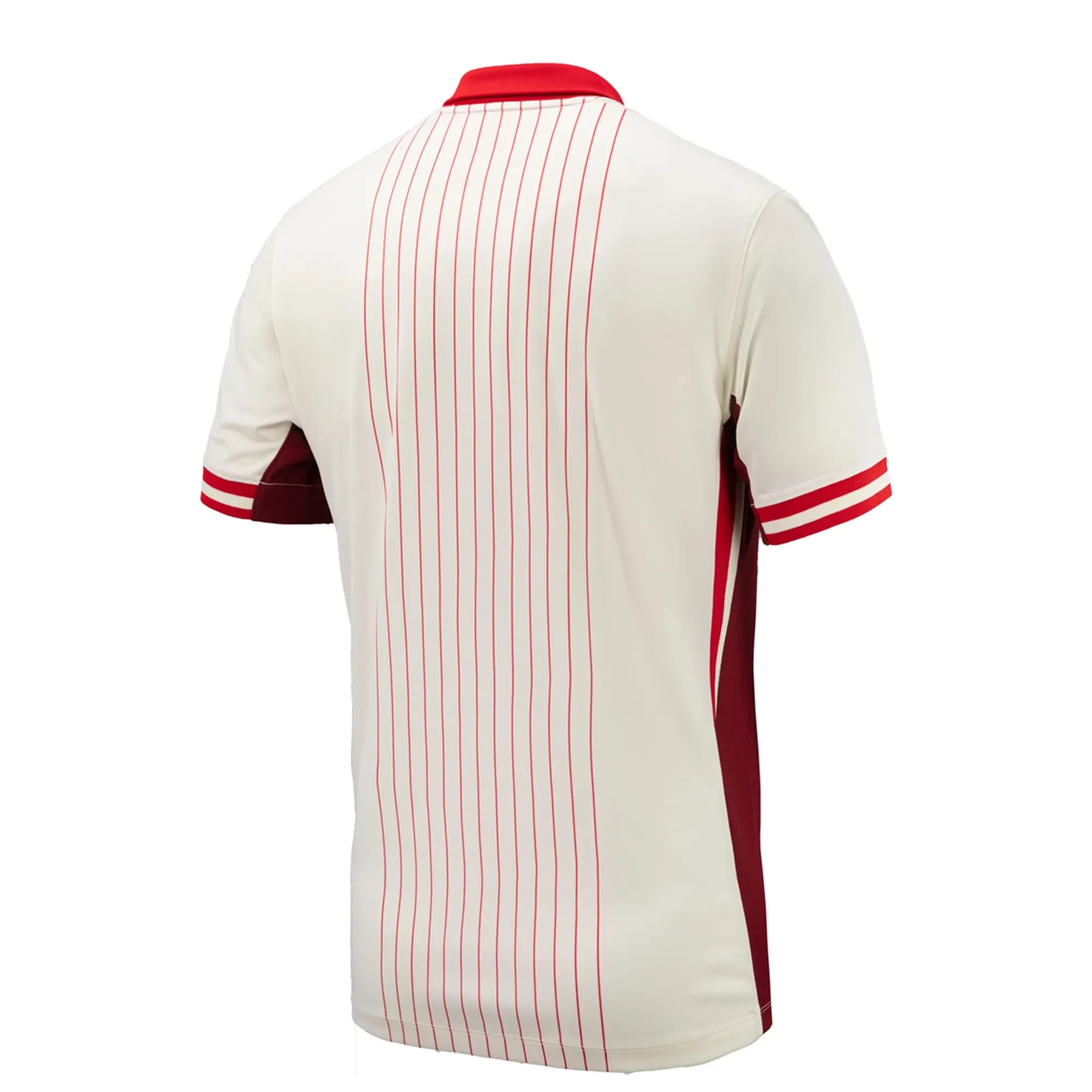 Nike Canada Away Jersey 24/25 (White/Red) Training Ready Gear Tagless Label Design