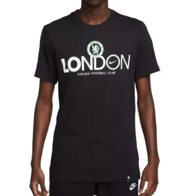 Nike Chelsea London T-Shirt 23/24 (Black/Mint) Comfy and Soft