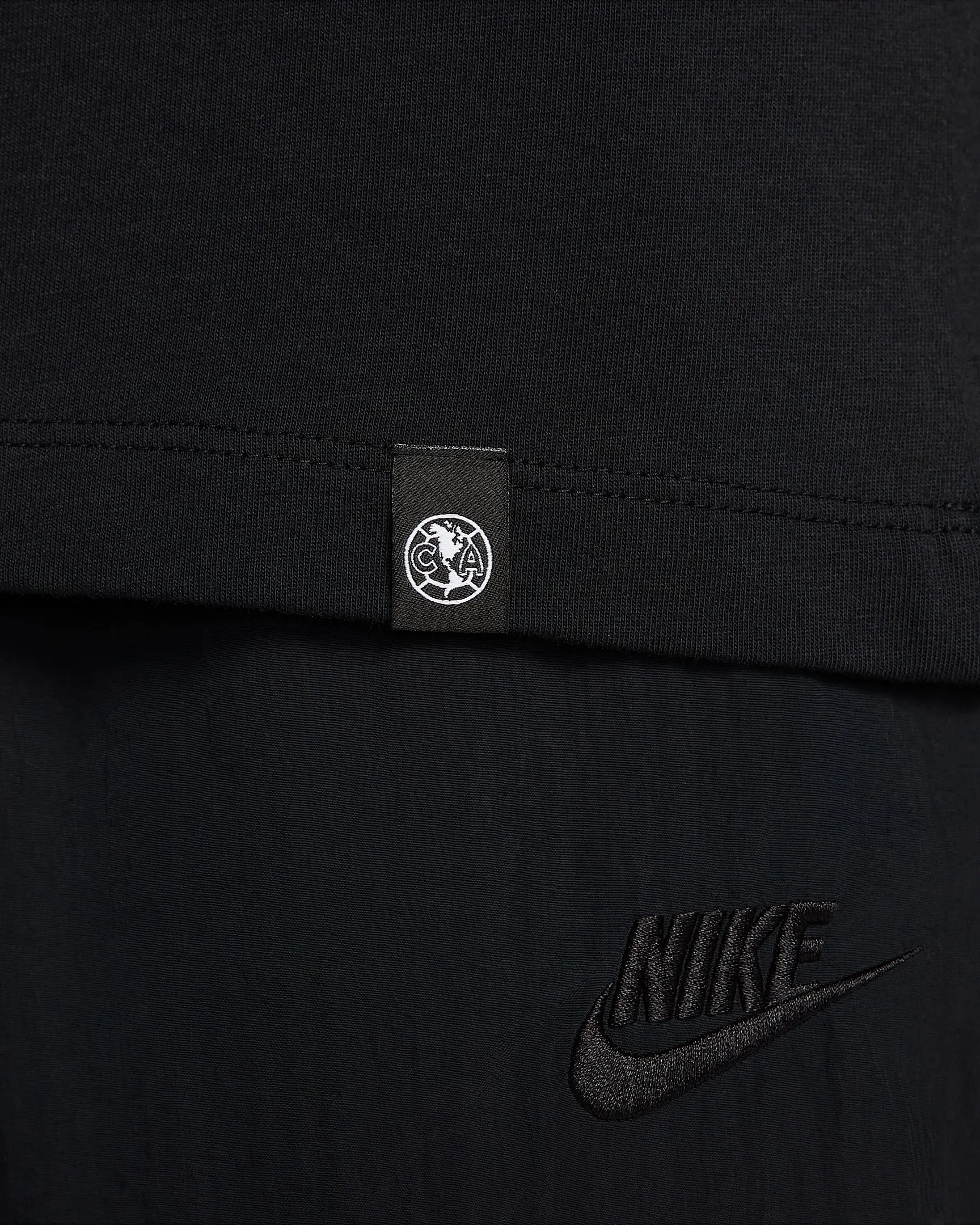Nike Club America Swoosh T-Shirt (Black) Sporty and Stylish Fit for Everyone