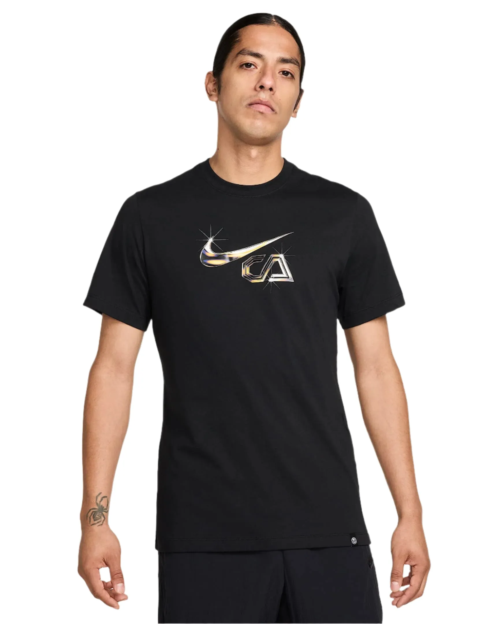 Nike Club America Swoosh T-Shirt (Black) UV Protection right size