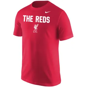 Nike Liverpool Core T-Shirt (University Red) Breathable Cotton Fabric