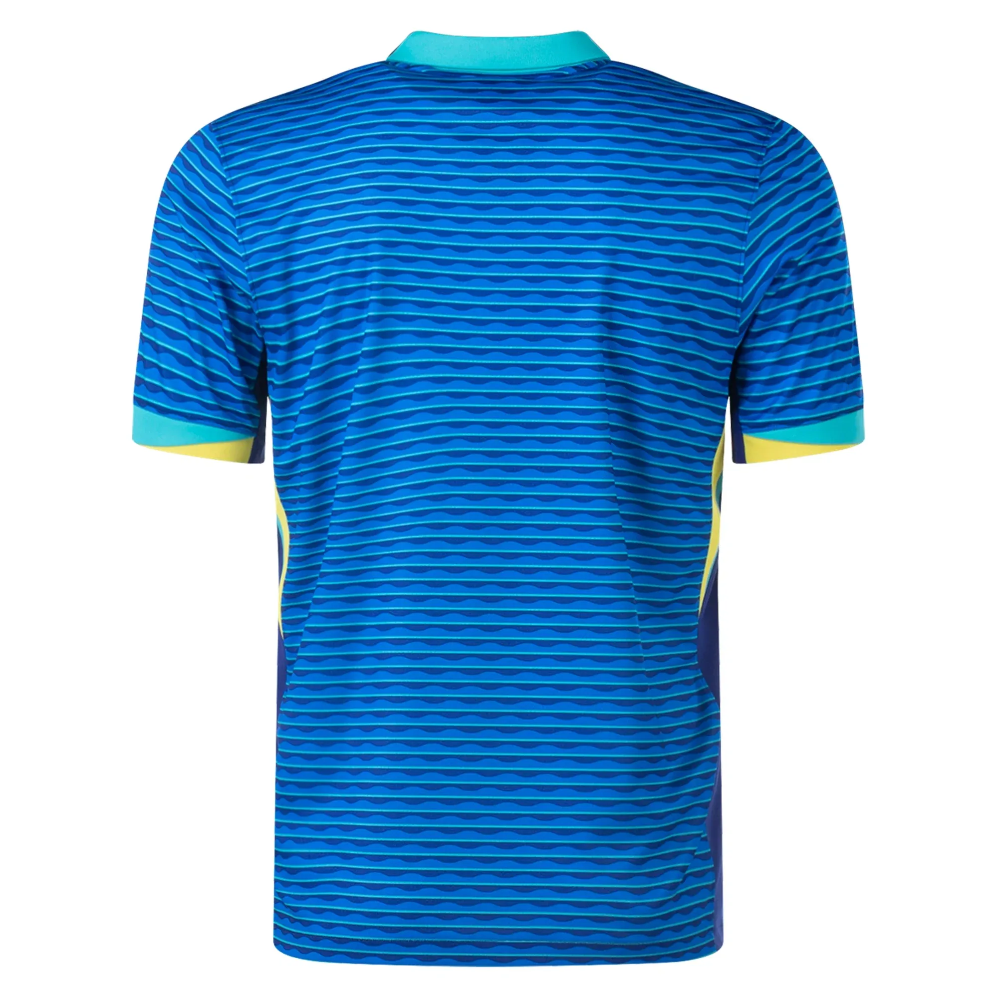 Adjustable Hem Drawcord Nike Mens Brazil Away Jersey 24/25 (Soar/Dynamic Yellow)