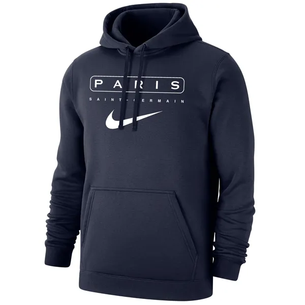 Nike Paris Saint-Germain Fleece Hoodie (Navy) Classic Comfort Trendy Style